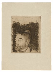 Portræt af Stéphane Mallarmé af Paul Gauguin