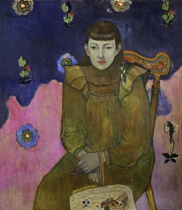 Portræt af Vaite Jeanne Goupil, 1896 af Paul Gauguin