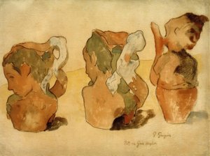 Sandstensgryder af Paul Gauguin