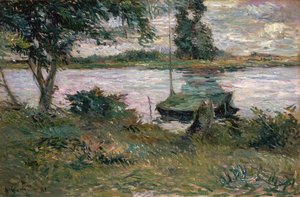 Flodbred af Paul Gauguin