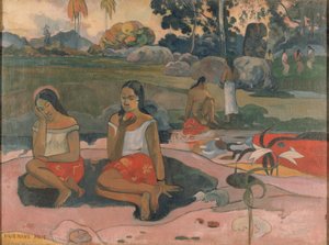 Tahitiansk:  Nave nave moe Sacred Spring: Søde drømme af Paul Gauguin
