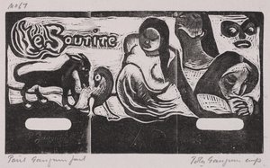 Tahitian og Noa Noa-serien af Paul Gauguin