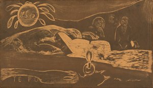 Te Po Den lange nat, 18941895. af Paul Gauguin