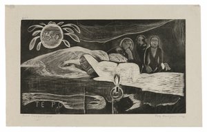 Te po (Natten), fra Noa Noa Suite af Paul Gauguin