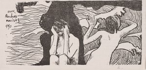 De sorte klipper af Paul Gauguin
