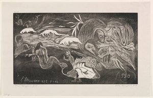 The Creation of the Universe, fra serien "Noa Noa" af Paul Gauguin