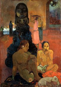 Den Store Buddha, 1899. af Paul Gauguin