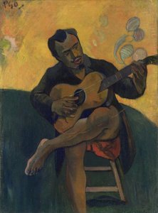 Guitaristen, 1894 af Paul Gauguin