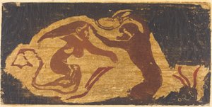 Havfruen og Aben af Paul Gauguin