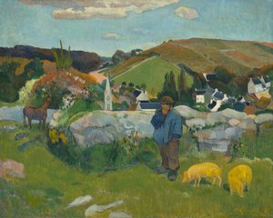 Svinehyrden af Paul Gauguin