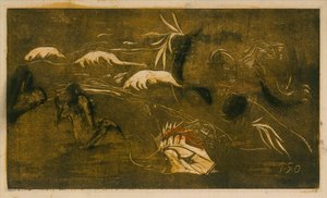 Das Universum wird erschaffen af Paul Gauguin