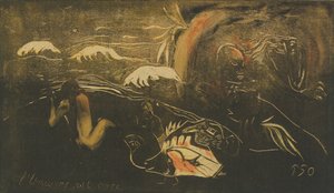 Universet er skabt Universet er skabt, ca. 1894. af Paul Gauguin