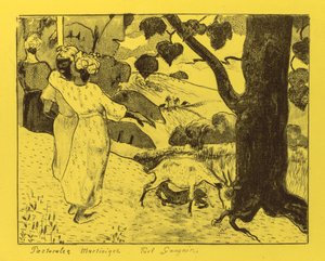 Volpini Suite: Martinique Pastoral (Pastorales Martinique) af Paul Gauguin