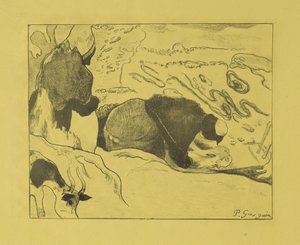 Vaskekoner, 1889 af Paul Gauguin