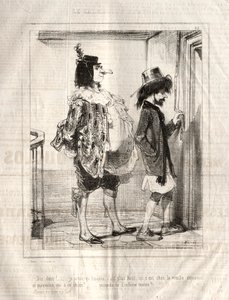 Karneval, 1841-1843. af Paul Gavarni