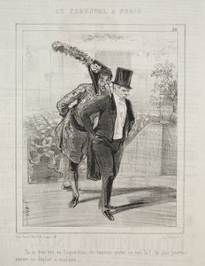 Karneval, 1841-1843. af Paul Gavarni
