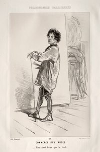 Musernes handel af Paul Gavarni