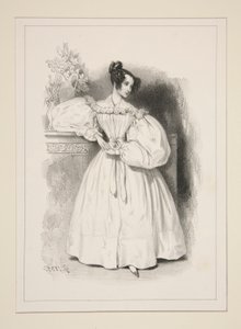 Eugenie Sauvage af Paul Gavarni