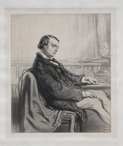 Pressens herrer: Théodore de Banville af Paul Gavarni