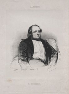 Henry (Bonaventure) Monnier af Paul Gavarni