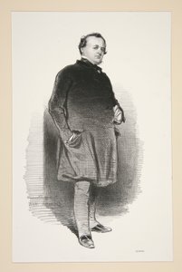 Henry Monnier af Paul Gavarni