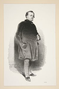 Henri Monnier af Paul Gavarni