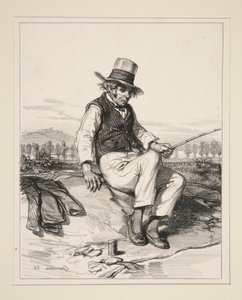 JEROME SAUVAGE, (kendt som Fader Belenfant). af Paul Gavarni