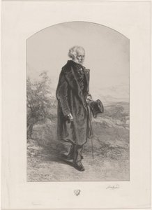 Jean Baptiste Isabey af Paul Gavarni