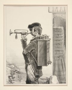 Vandhanesælgeren af Paul Gavarni