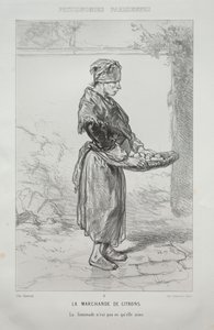 Citronsælgeren af Paul Gavarni