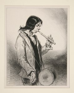 Le Galoubet. af Paul Gavarni