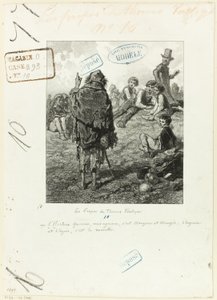Les Propos de Thomas Vireloque: Den gamle historie, mine lammeskind af Paul Gavarni