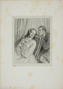 Masker og ansigter: Mme. Beauminet af Paul Gavarni