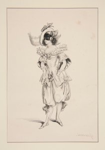 PIERROT. af Paul Gavarni