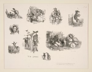 Små figurer XVII. af Paul Gavarni