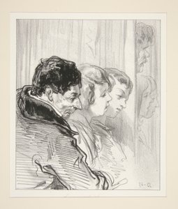 Men bedstefar, hans Polichinelle de Seraphin n af Paul Gavarni