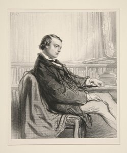 Theodore de Banville af Paul Gavarni