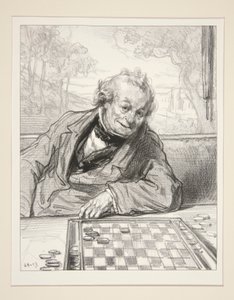 En dame at beholde, ser du, det ville ikke være et hav at drikke af Paul Gavarni