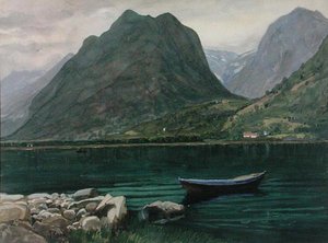 Norsk Landskab af Paul Gerhard Rosen