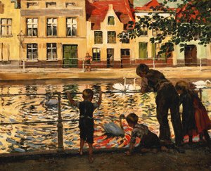 At fodre svanerne, af Paul Graf