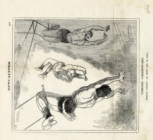 Illustration af Hadol (1835-1875) i Le Charivari af Paul Hadol