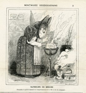 Illustration af Hadol (1835-1875) i The Charivari af Paul Hadol