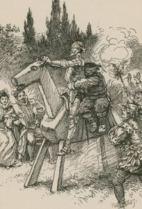Don Quixote... begyndte at dreje stiften af Paul Hardy