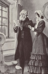 Illustration for Barchester Towers by Anthony Trollopedani af Paul Hardy