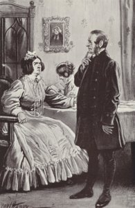 Illustration for Barchester Towers by Anthony Trollopedani af Paul Hardy