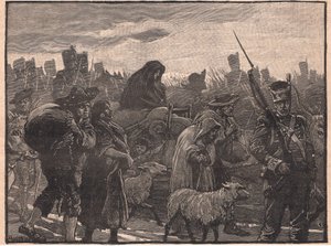 Wellingtons trækker sig tilbage fra Coimbra AD 1810 af Paul Hardy