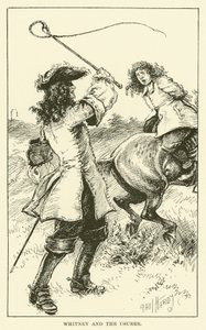 Whitney and the Usurer (gravering) af Paul Hardy