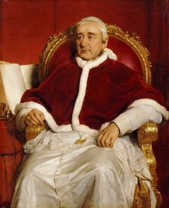 Portræt af pave Gregor XVI 1765-1846 af Paul Delaroche