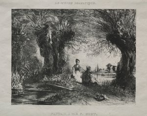 Fantasy, 1836. af Paul Huet