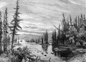 Thousand Islands-regionen, Ontario, Canada, 1800-tallet.